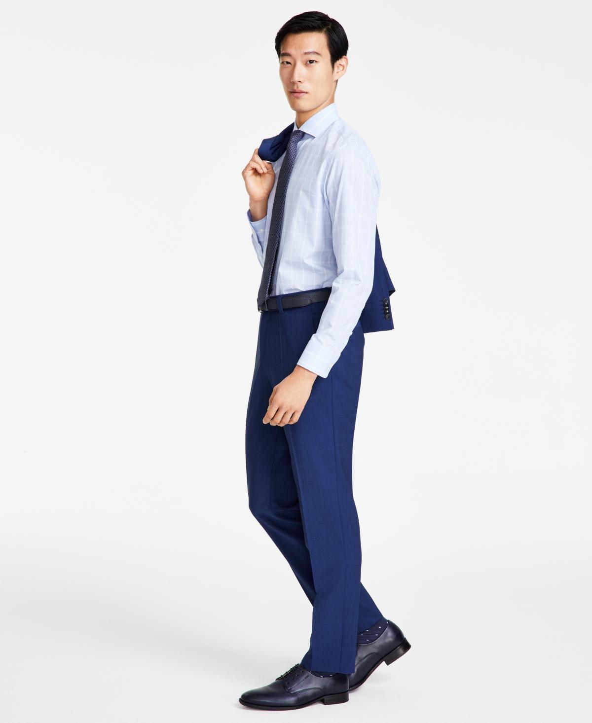 Hugo by Hugo Boss Mens Modern-Fit Wool Suit Pants Product Image