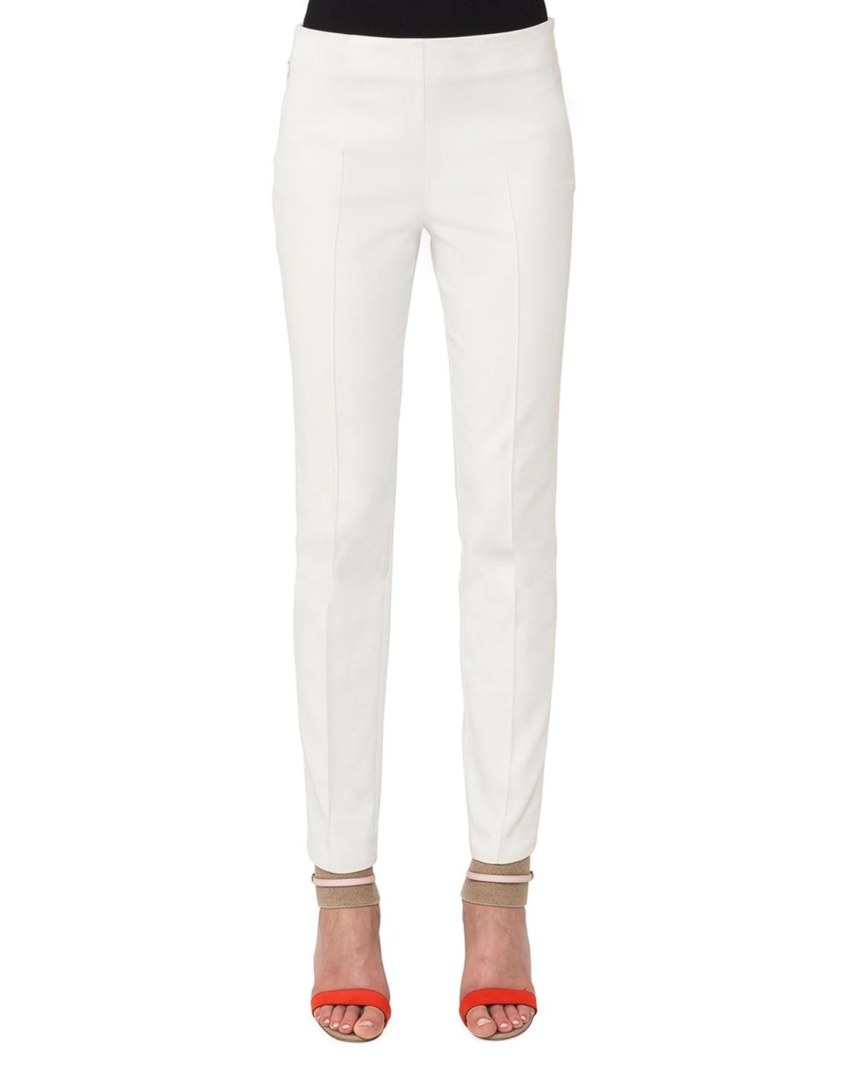 Melissa Skinny Pants, Ivory Product Image