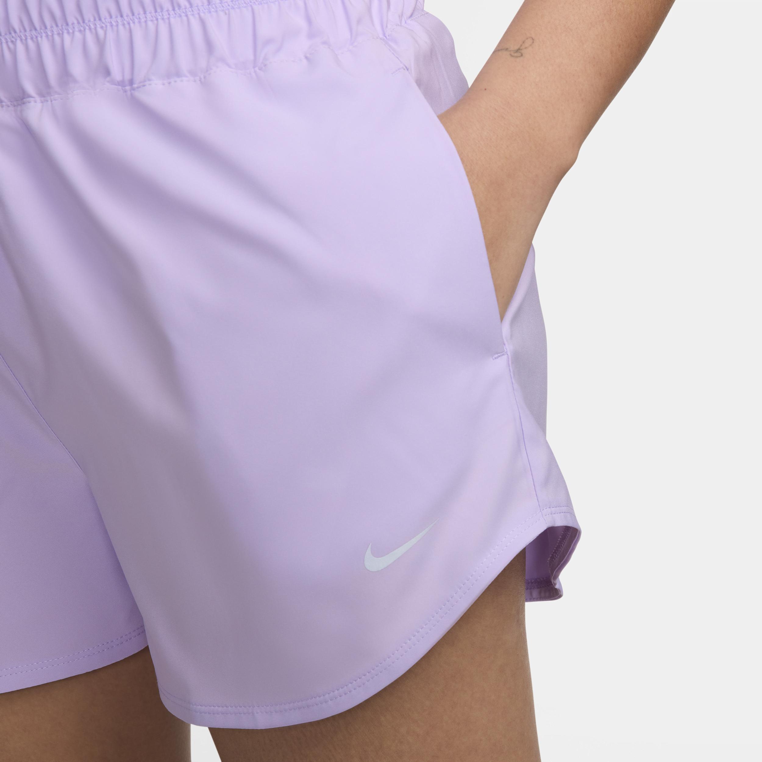 Nike Women's One Dri-FIT Ultra High-Waisted 3" Brief-Lined Shorts Product Image