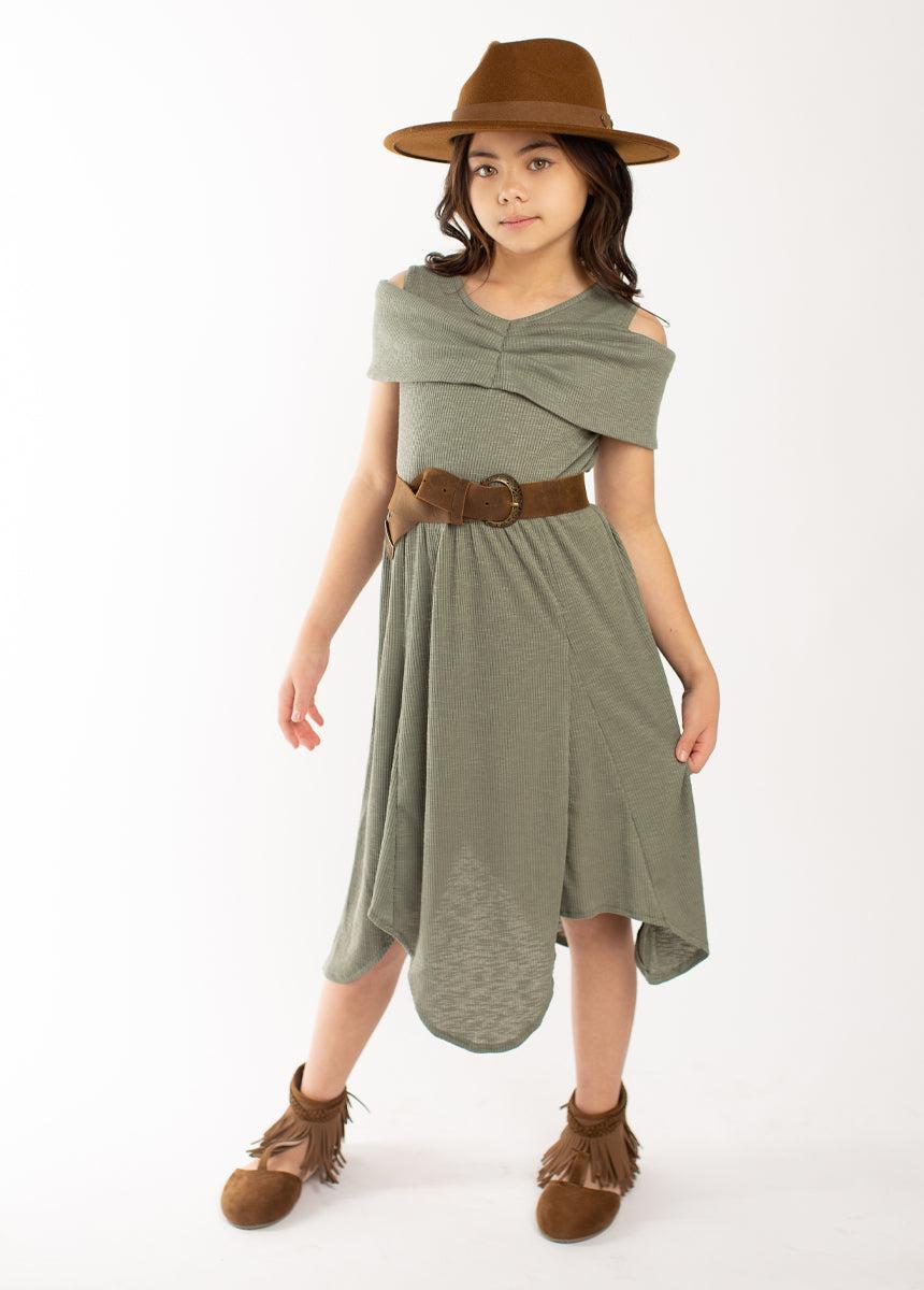 Medora Dress in Agave Product Image