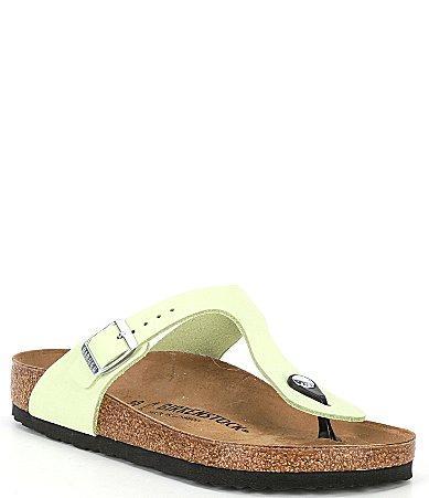 Birkenstock Womens Gizeh Nubuck Thong Sandals Product Image