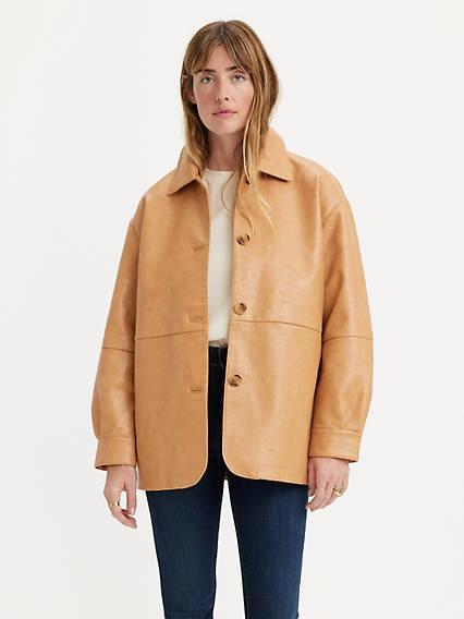 Levi's Leather Vintage Blazer Jacket - Women's Product Image