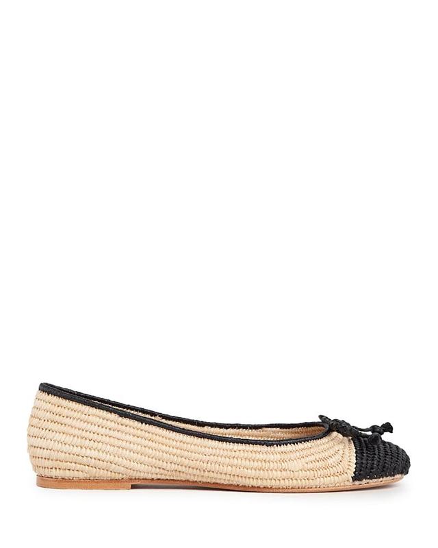 Paloma BARCELO Womens Idara Raffia Ballet Flats Product Image