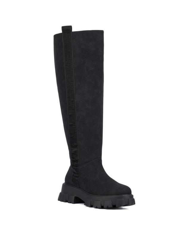 Fashion to Figure Jaime Womens Wide Width Knee-High Boots Product Image