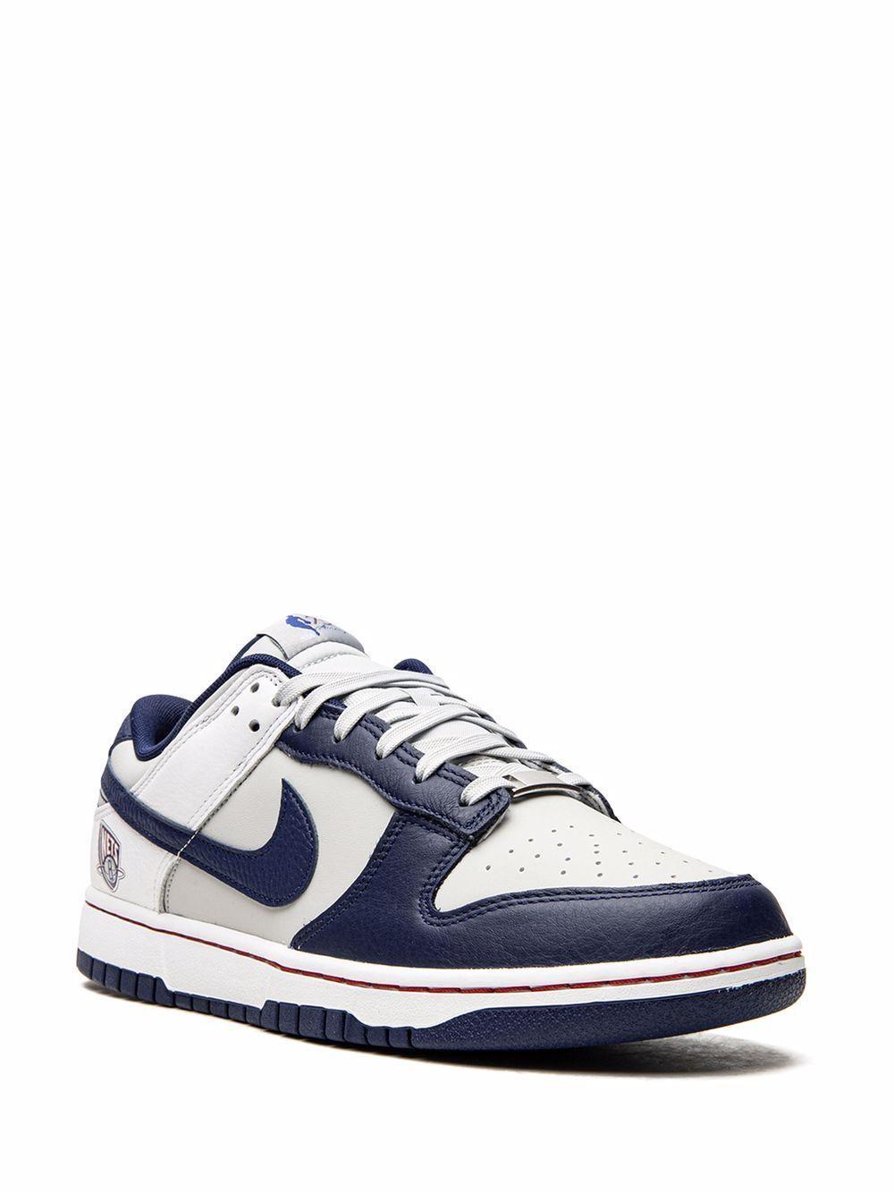 Dunk Low Retro Emb Sneakers In Grey Product Image