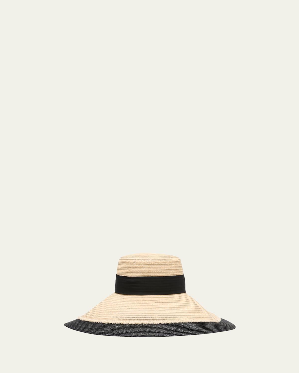 Womens Mirabel Wide-Brim Straw Hat Product Image