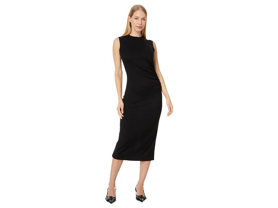 Womens Stretch Jersey Sleeveless Midi-Dress Product Image