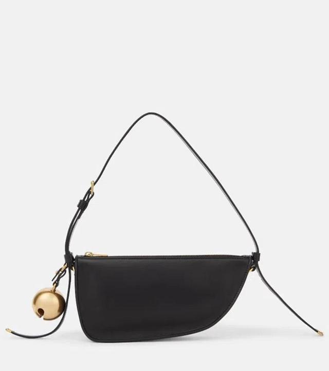 BURBERRY Shield Sling Small Shoulder Bag In Nero Product Image