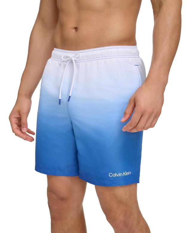 Calvin Klein Mens Sky Gradient 7 Volley Swim Trunks Product Image