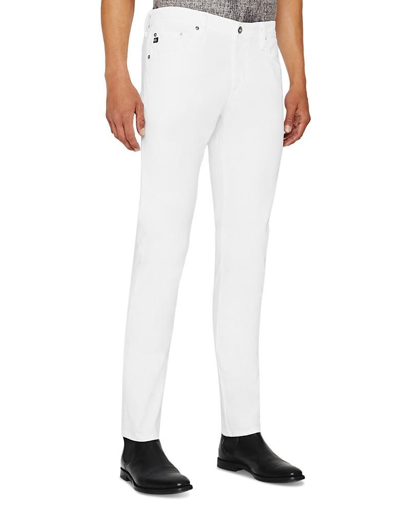 AG Everett Sueded Stretch Sateen Straight Fit Pants Product Image