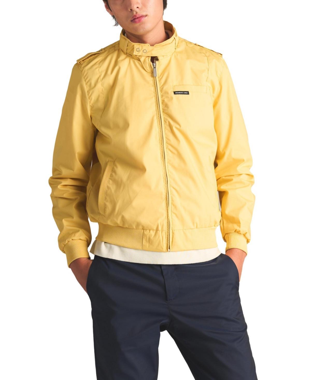 Members Only Mens Classic Iconic Racer Jacket (Slim Fit) Product Image