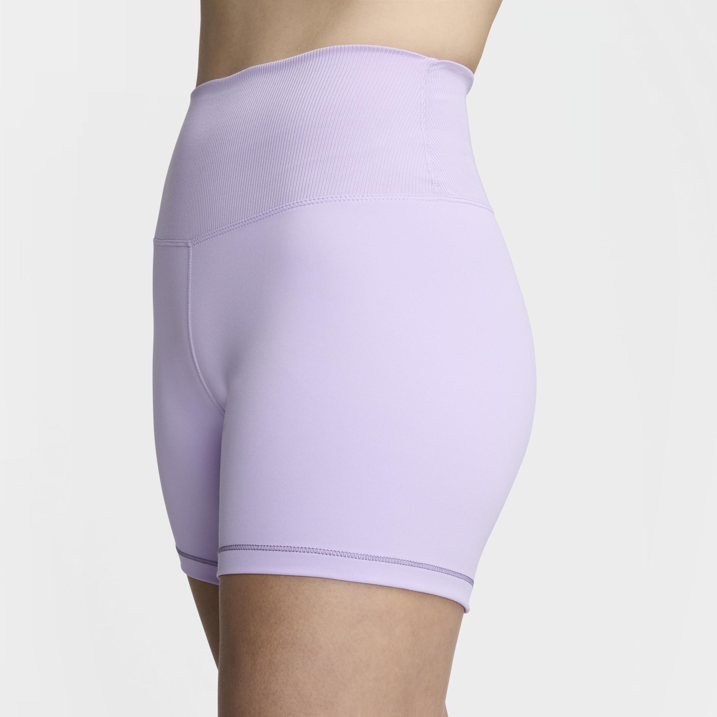 Nike Women's One Rib High-Waisted 5" Biker Shorts Product Image