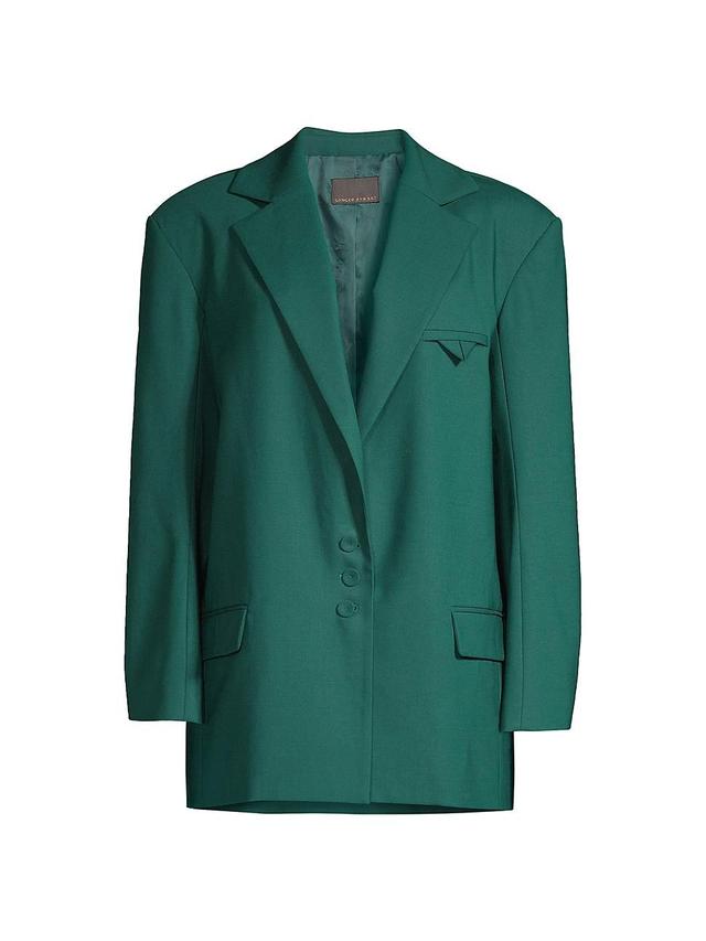 Womens Simpatico Oversized Wool Blazer Product Image