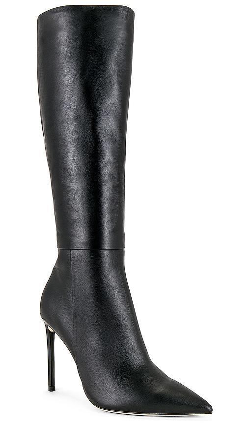 Tony Bianco Apollo Heeled Boot in Black. Size 10, 6, 6.5, 7.5, 8, 8.5, 9, 9.5. Product Image