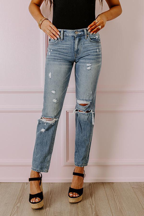 KanCan Amelia High Waist Distressed Jean Product Image