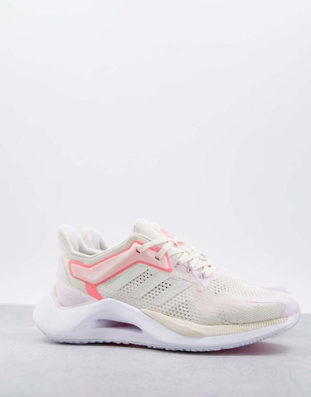 adidas Training Alphatorsion sneakers in pink Product Image