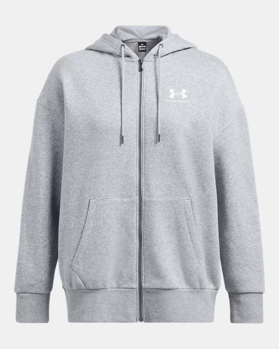 Women's UA Icon Fleece Oversized Full-Zip Product Image