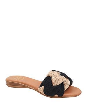 Andre Assous Nahala Woven Slide Sandals Product Image