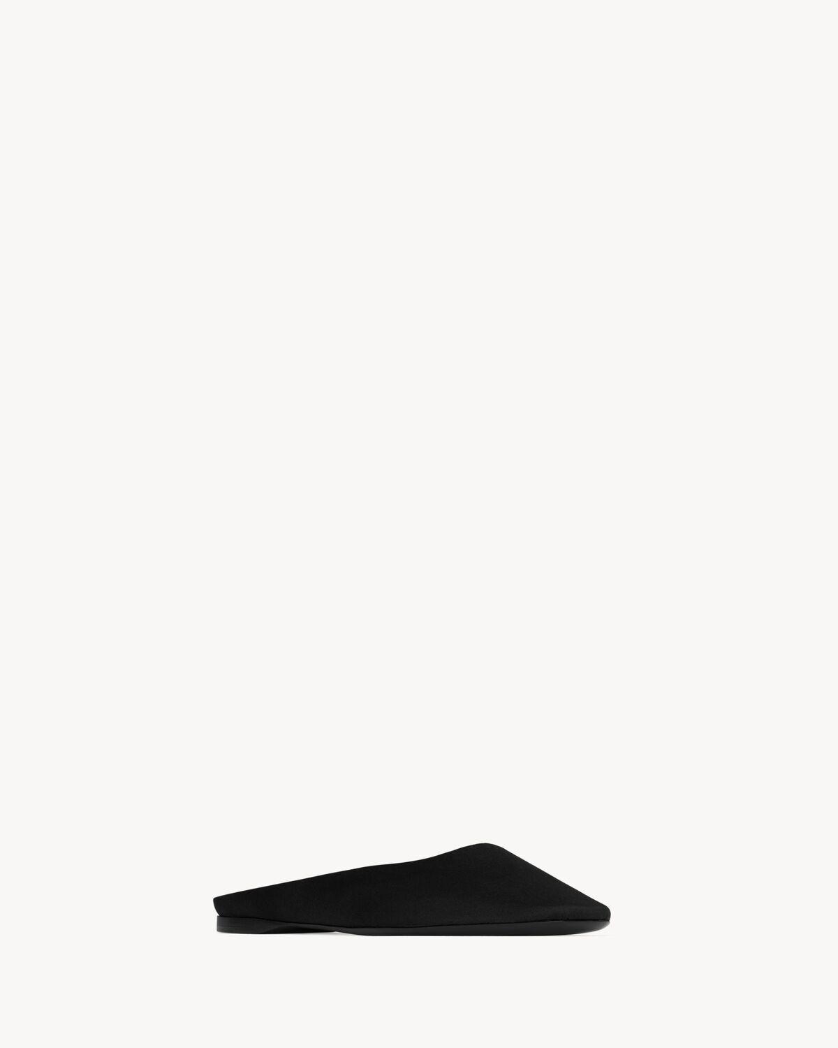 LIDO slip-ons in satin crepe | Saint Laurent | YSL.com Product Image