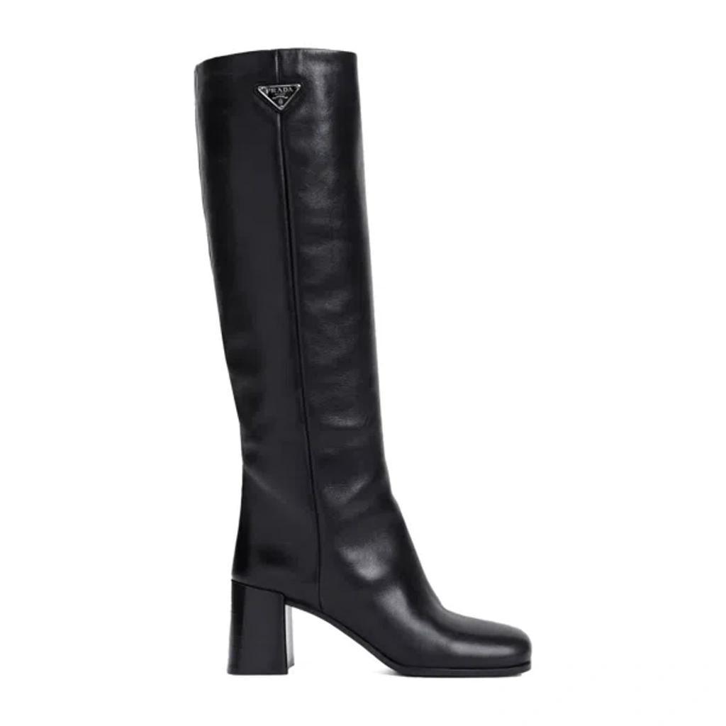 Black Leather Boots product image