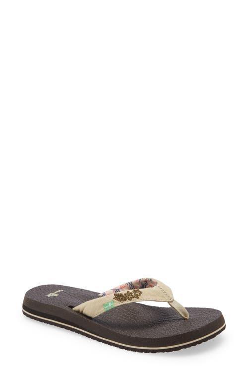 Sanuk Yoga Paradise 2 (Natural Paradise Palms) Women's Sandals Product Image