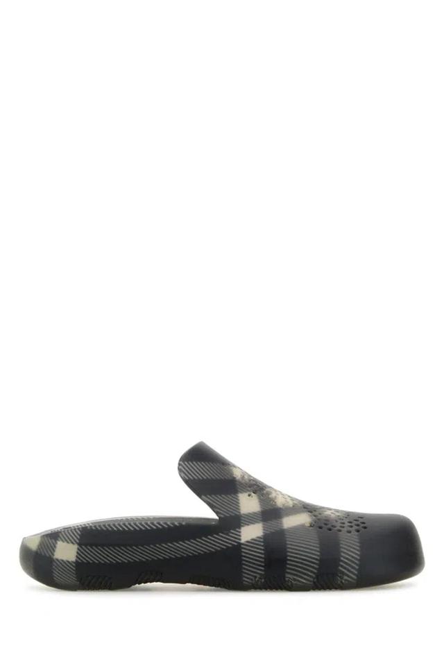 BURBERRY Mf Stingray Clog Chk-45 Nd  Male In Multicolor Product Image