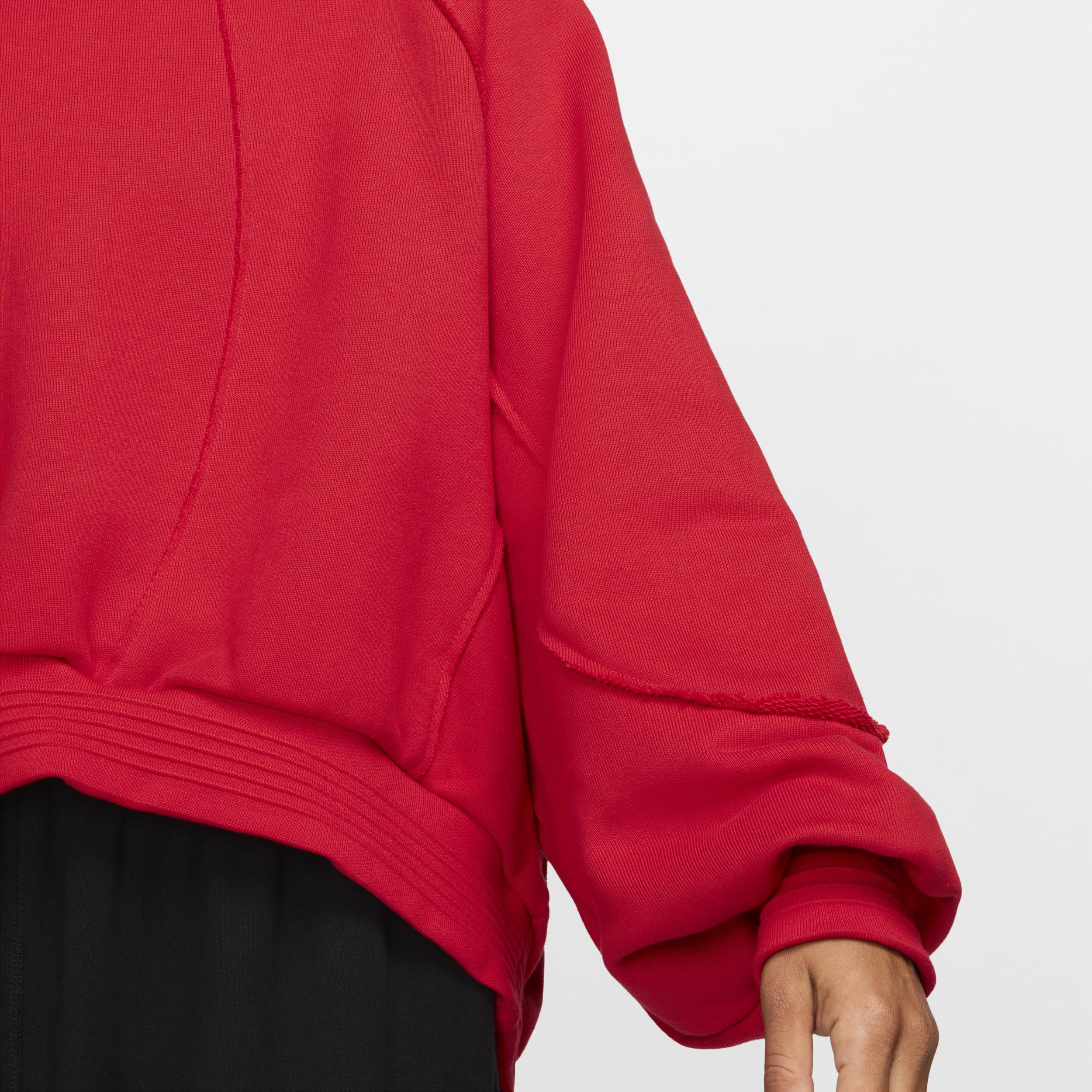 Womens Nike Sportswear Collection Oversized Crew-Neck French Terry Sweatshirt Product Image