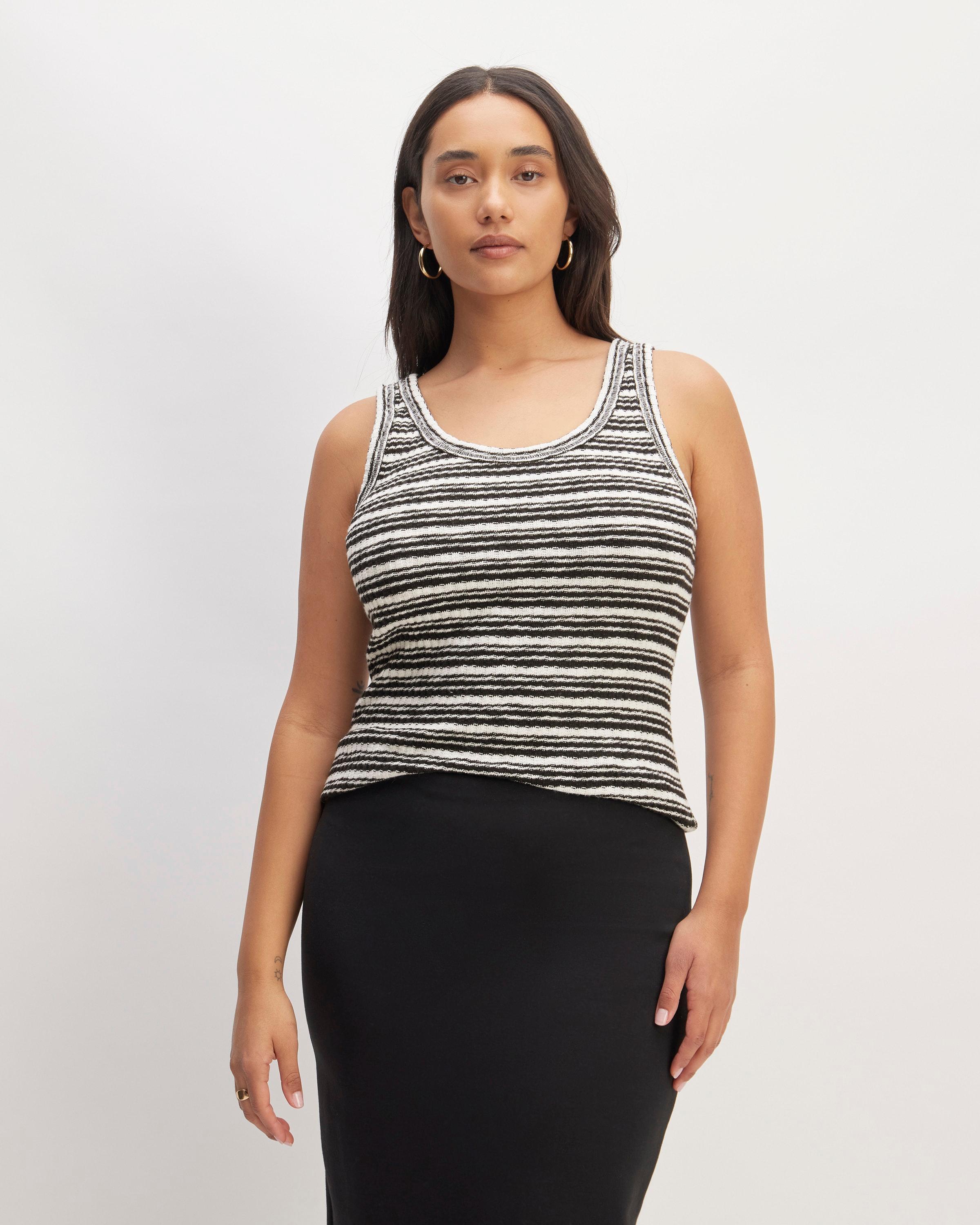 The Rib-Knit Organic Cotton Tank Product Image