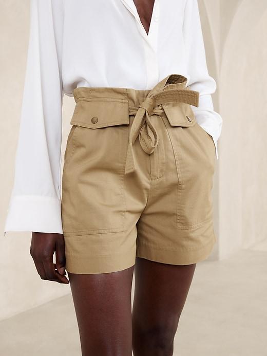 Utility Tie-Waist Short Product Image