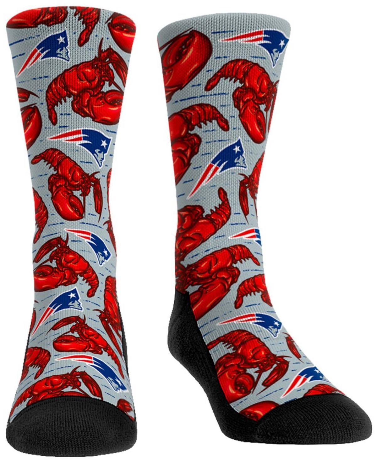 Rock Em Socks New England Patriots Localized Food Crew Socks, Mens Product Image