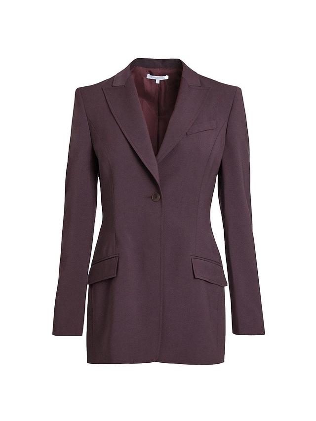 Womens Nelli Single-Breasted Wool Jacket Product Image