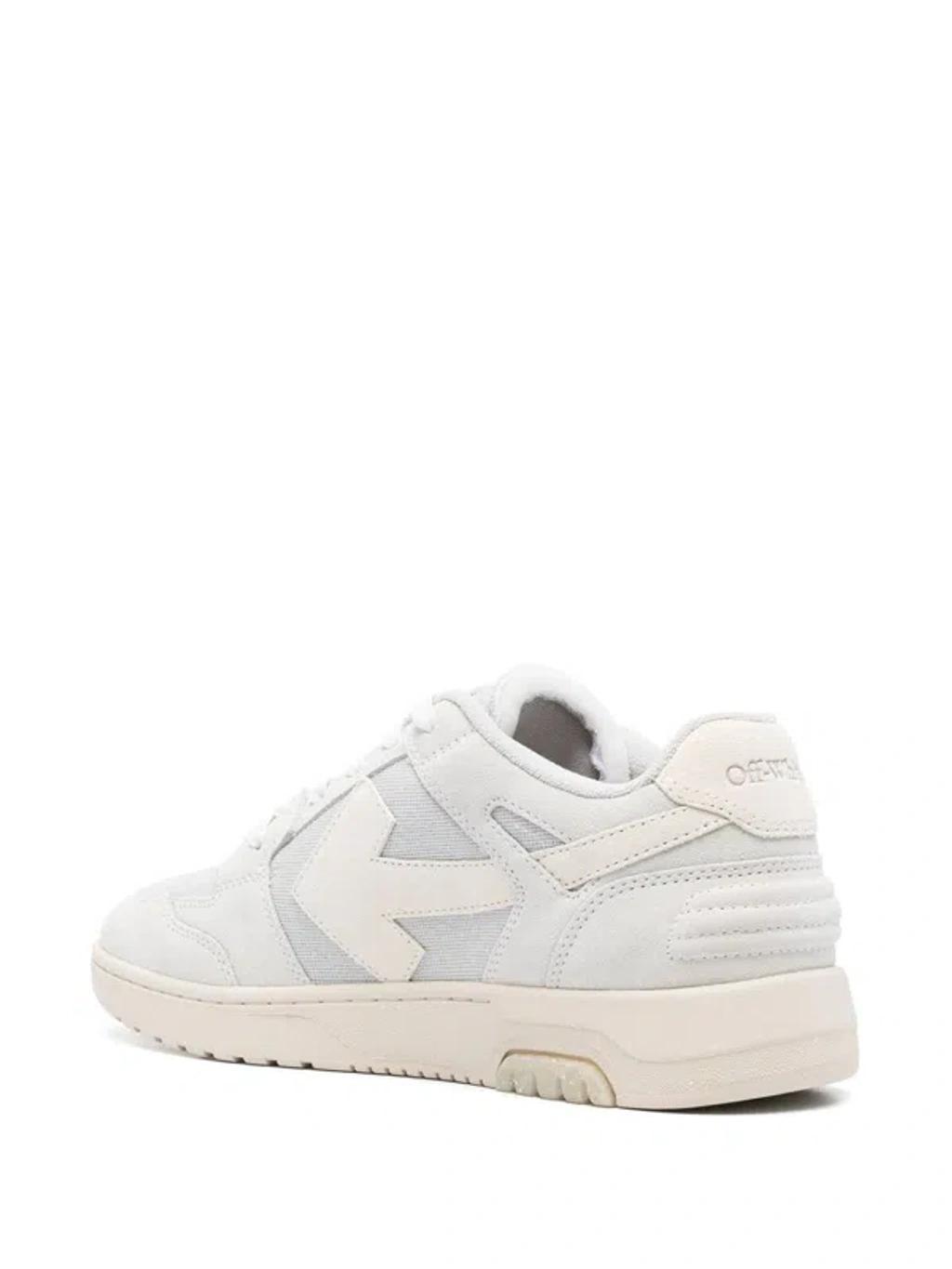 OFF-WHITE Mesh Slim Out Of Office Sneakers In Grey Product Image