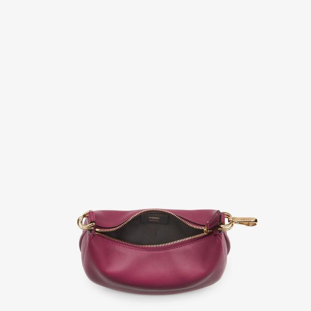 Fendigraphy MiniBurgundy leather mini-bag Product Image