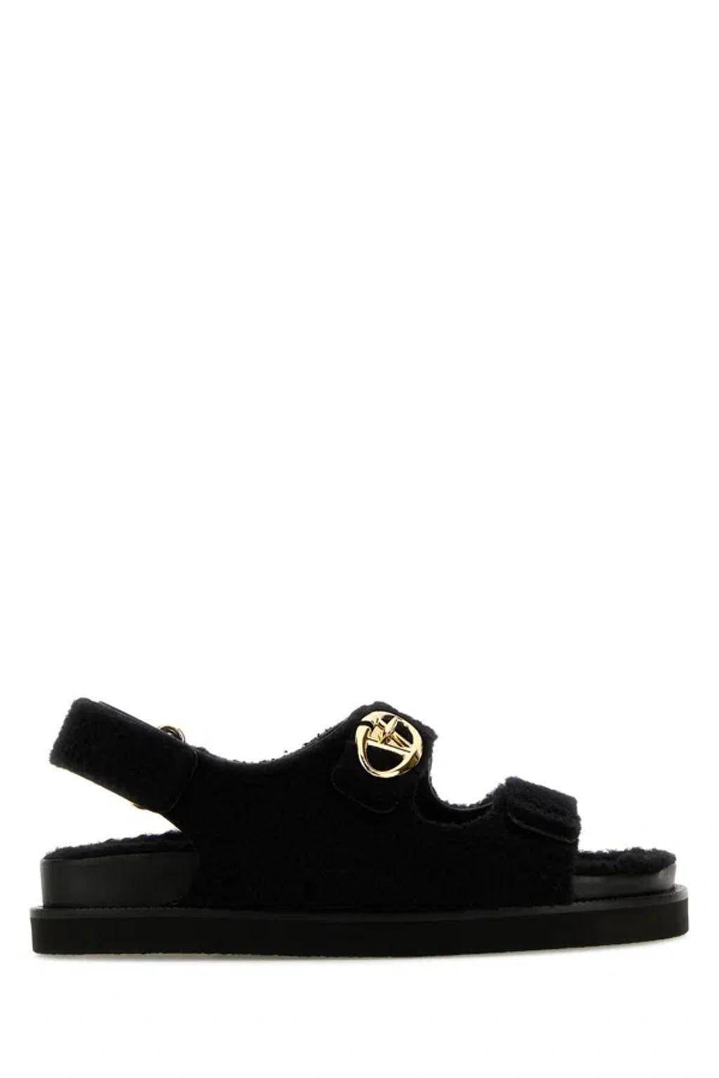 Black Slingback Sandals product image