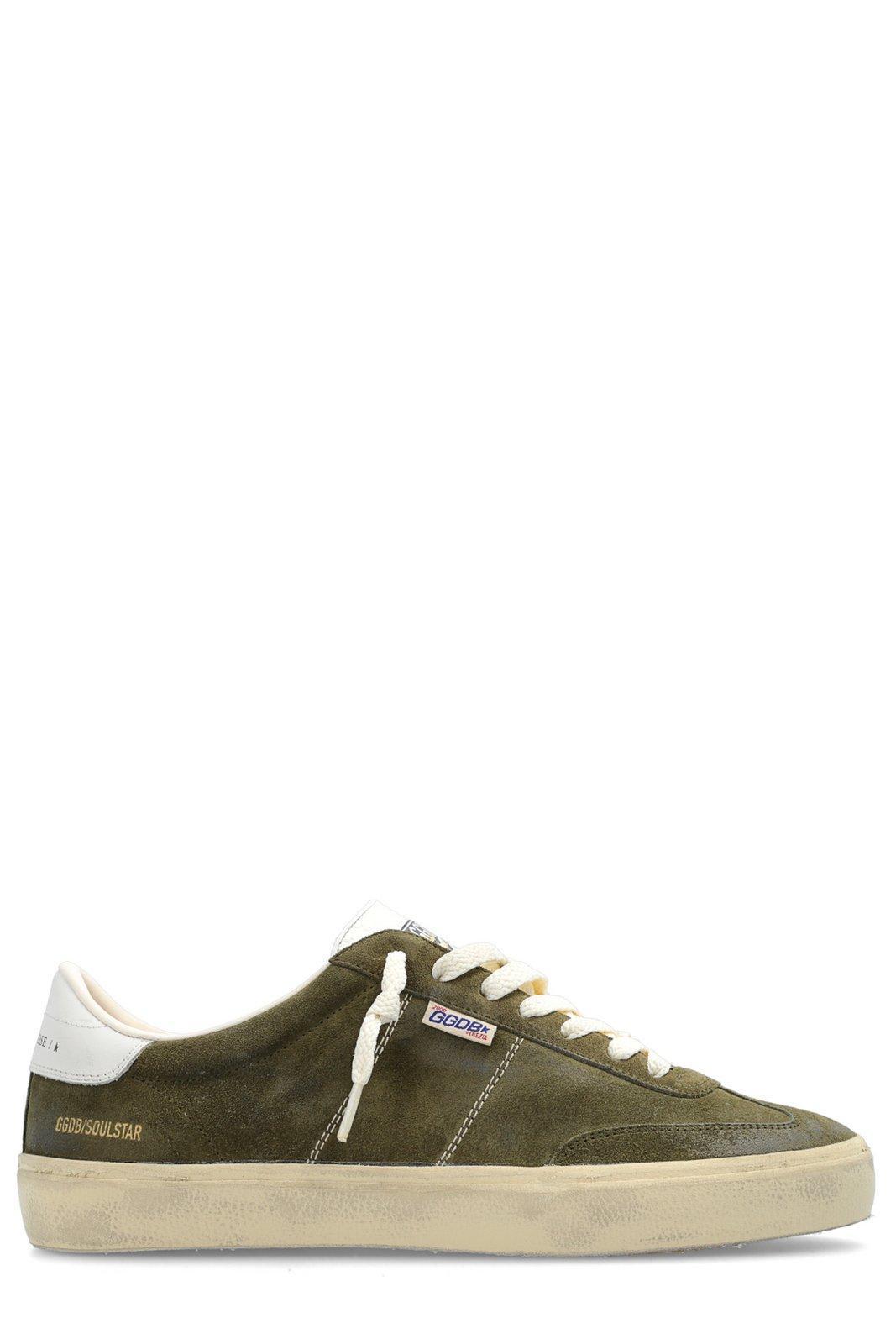 GOLDEN GOOSE Deluxe Brandsoul Star Low In Green Product Image