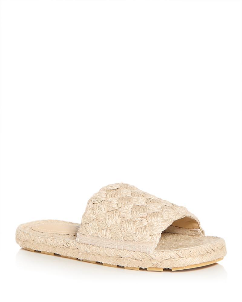 Bottega Veneta Womens Jack Woven Espadrille Slide Sandals Product Image