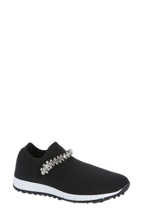 Jimmy Choo Verona Embellished Knit Sneaker Product Image