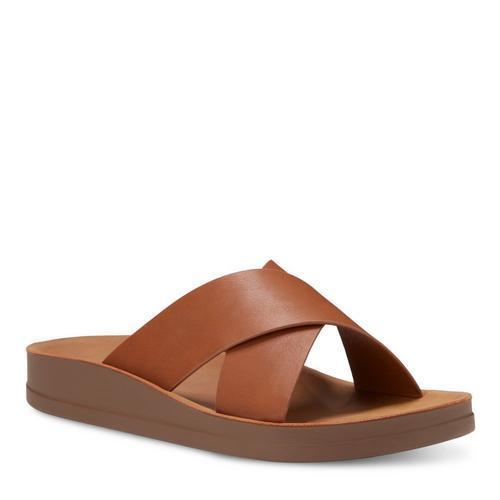 Eastland Womens Samantha Slide Sandal -TAN Product Image