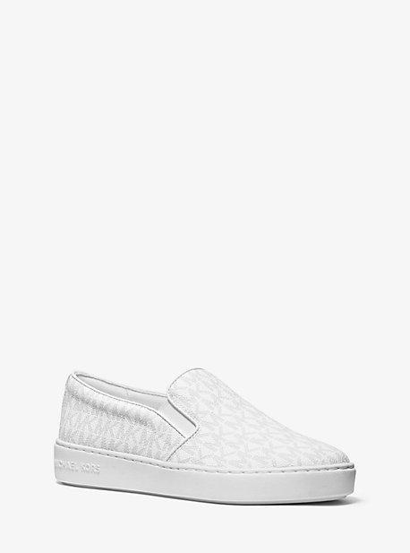 Michael Michael Kors Womens Keaton Slip-On Logo Sneakers Product Image