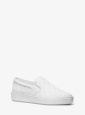 Michael Michael Kors Womens Keaton Slip-On Logo Sneakers Product Image