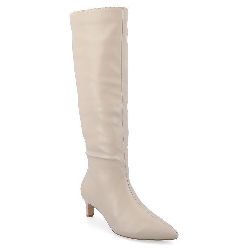 Journee Collection Tru Comfort Foam Womens Tullip Knee High Boots Light Pink Product Image