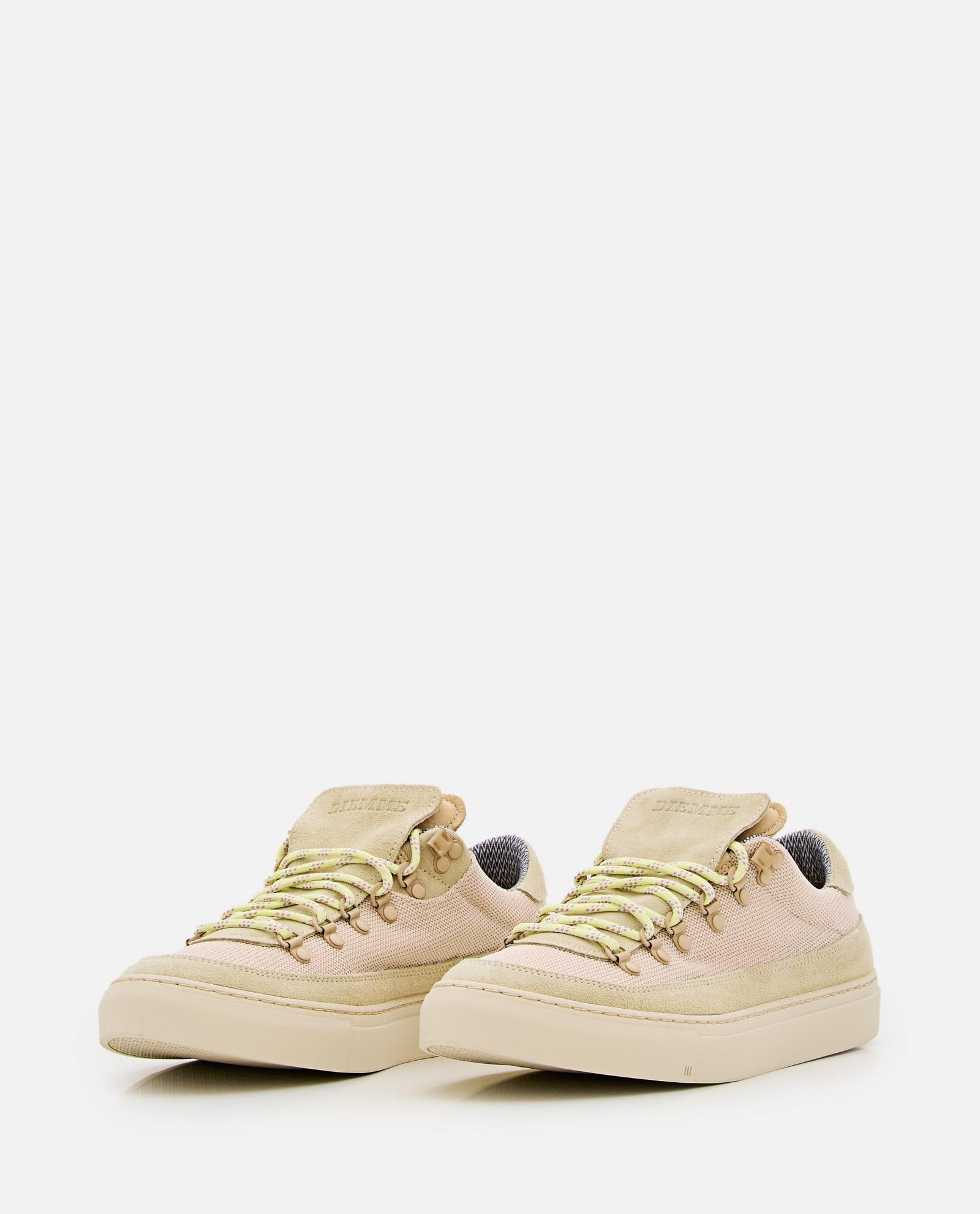 DIEMME Marostica Low Sport Sneakers In Beige Product Image