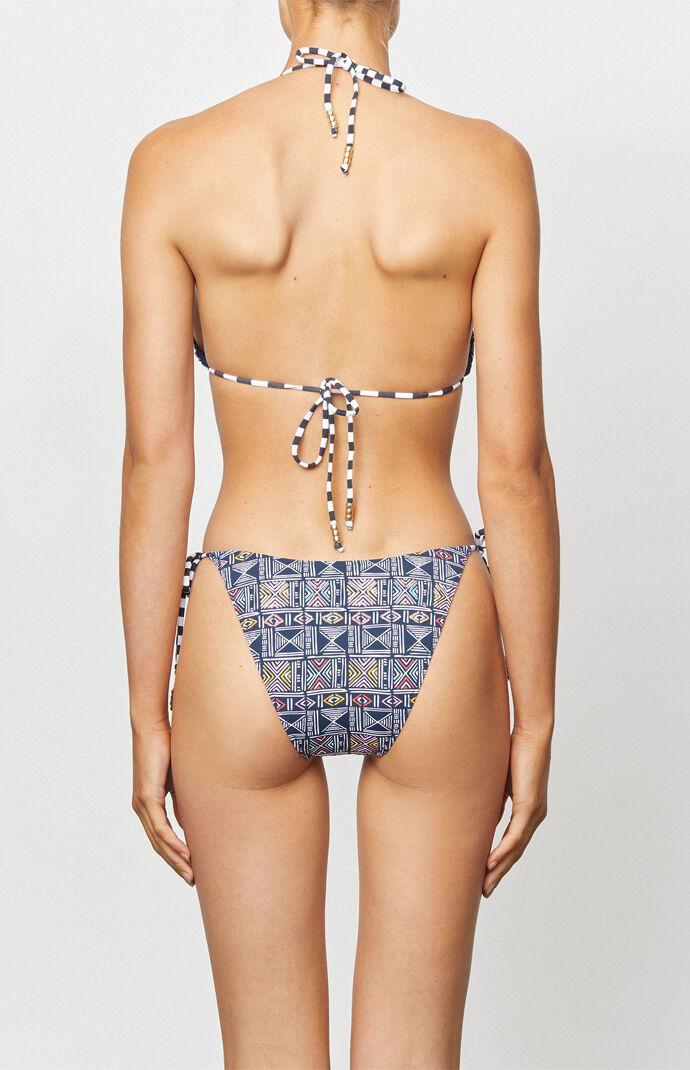 It's Now Cool Women's Beaded Triangle Bikini Top Product Image