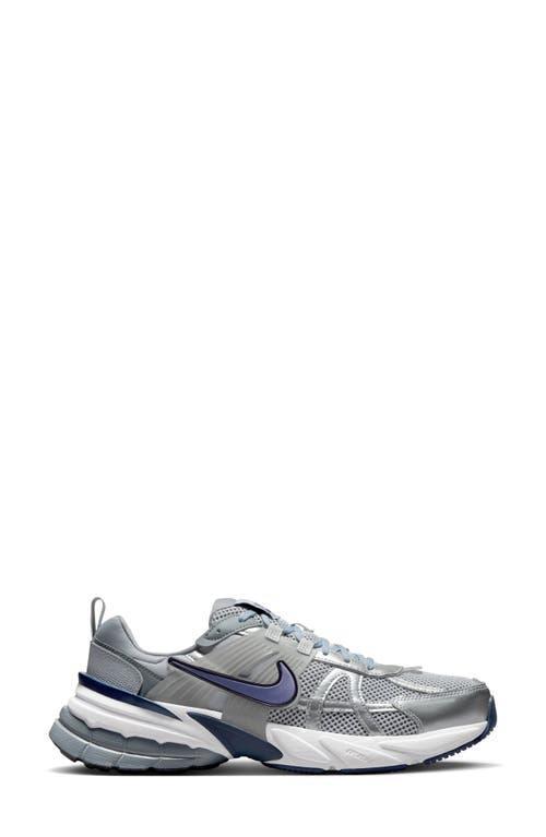 NIKE V2k Run Sneaker In Midnight Navy/cool Grey/wolf Grey Product Image