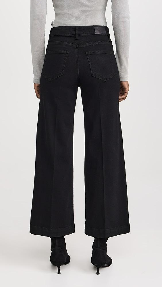 PAIGE Anessa Black Shadow Jeans | Shopbop Product Image