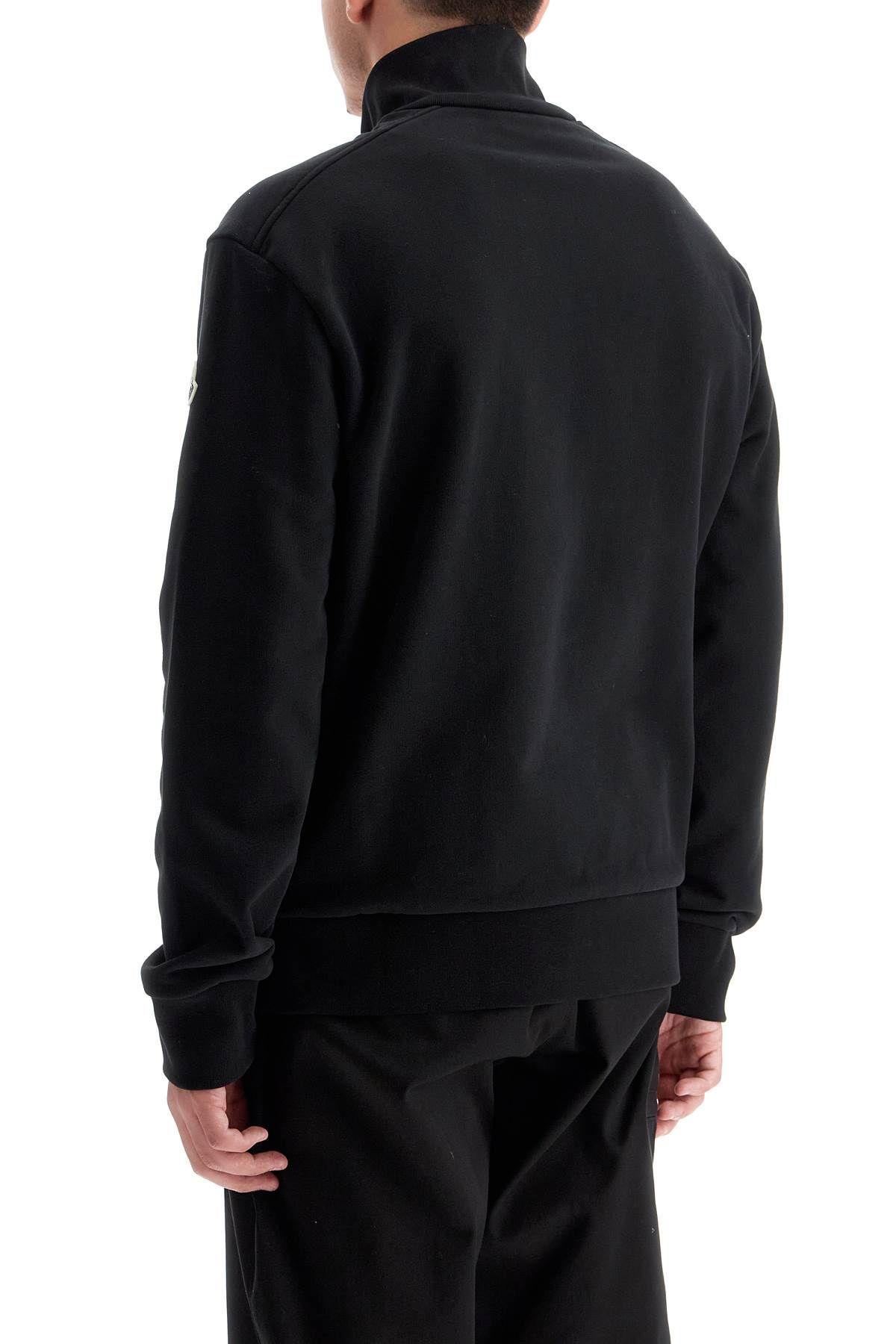 Hybrid Zip-up Sweatshirt In Black Product Image