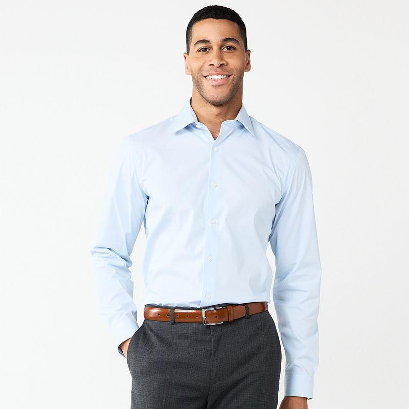 Mens Apt. 9 Premier Flex Slim-Fit Wrinkle Resistant Dress Shirt Product Image