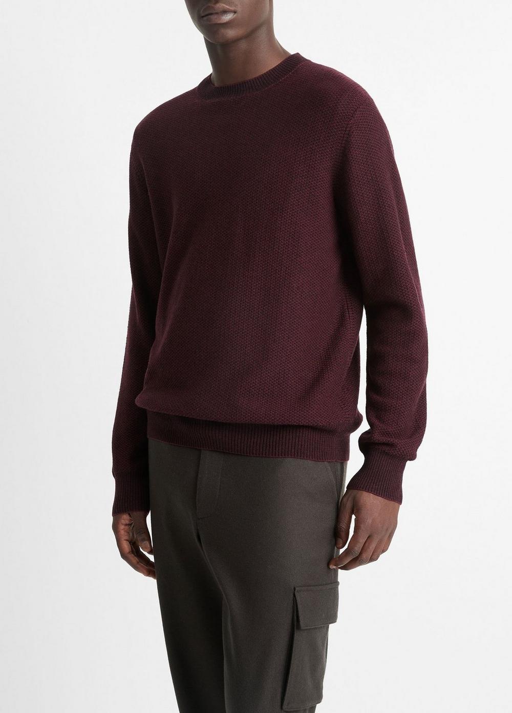 Geo Jacquard Wool-Blend Sweater Product Image