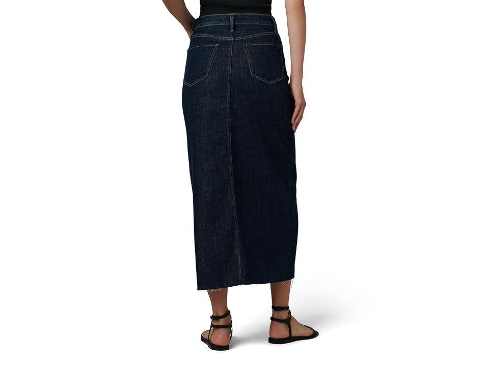 Womens The Eva Denim Maxi Skirt Product Image