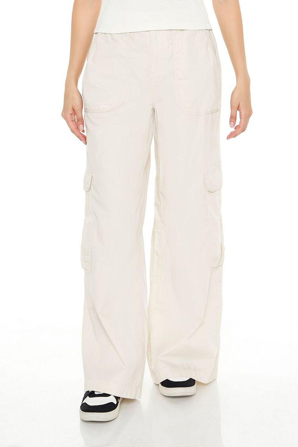 Wide-Leg Cargo Pants | Forever 21 Product Image